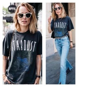 COPY - Anine Bing Stardust Vintage Black T-Shirt …